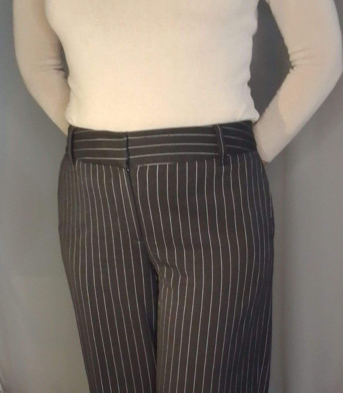 Pantalon rayas LIZ CLAIBORNE Talla M