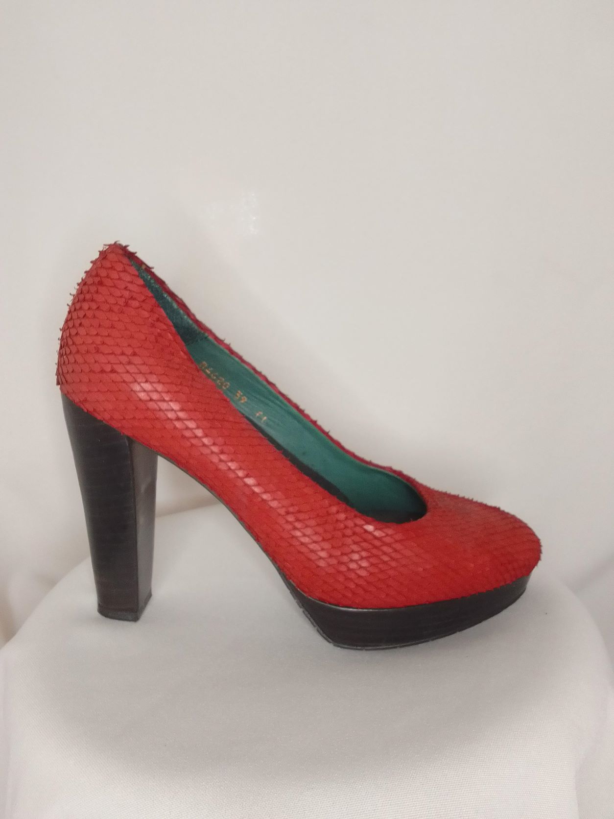 Zapatos rojos TPU Talla 39